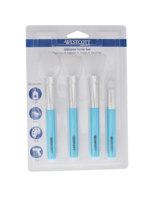 4-Piece Silicone Tools Set