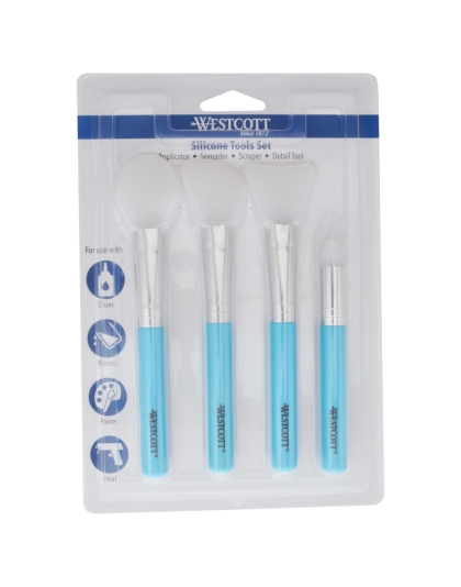 4-Piece Silicone Tools Set