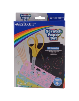 Rainbow Scratch Kit Craft Set