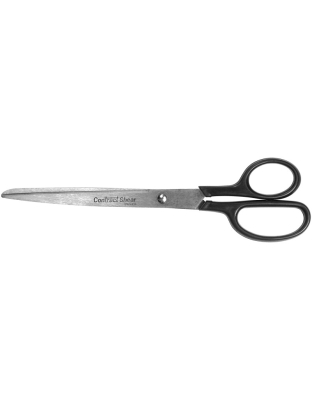 Contract Stainless Steel Scissors 9", Black