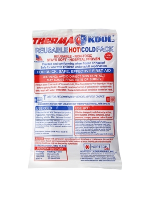 Reusable Hot/Cold Pack, 4" x 6", Pack of 12