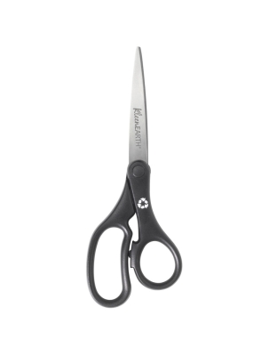 KleenEarth&reg; Basic 8" Scissors, Straight, Black