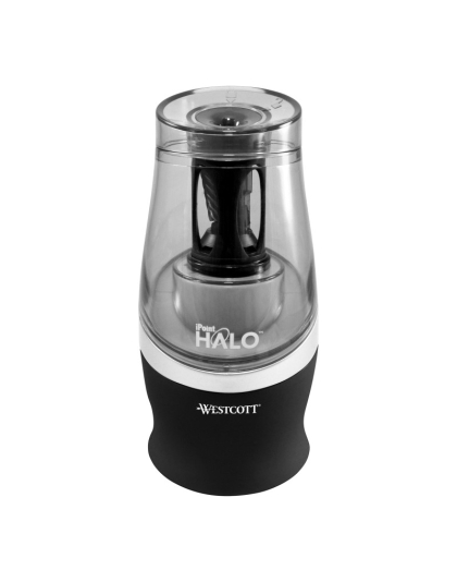 iPoint Halo Electric Pencil Sharpener, Black