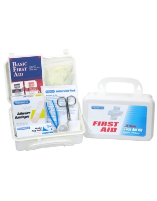 25 Person First Aid Kit, 112 Pieces