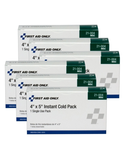 Cold Pack, 4" x 5", Pack of 6
