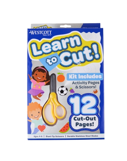 Learn-to-Cut Kit for Kids, 12 Pieces