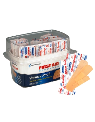 Assorted Bandage Box Kit, 150 Pieces