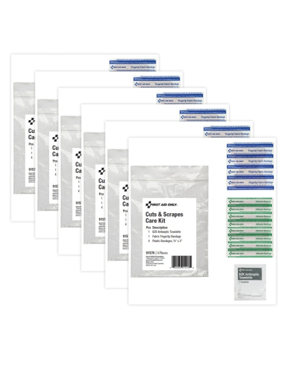 Cuts and Scrapes Care Kit, Pack of 6