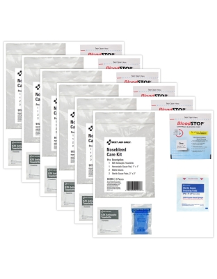 Nosebleed Care Kit, Pack of 3
