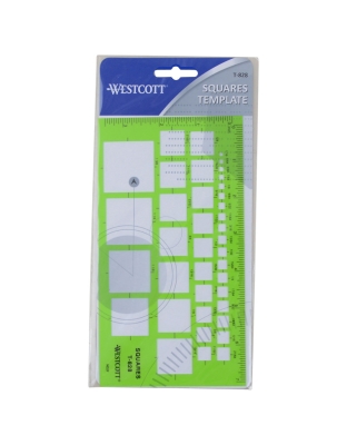 Technical Squares Drawing & Drafting Template