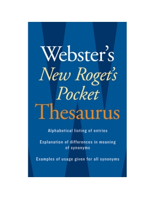Webster's New Roget's Pocket Thesaurus