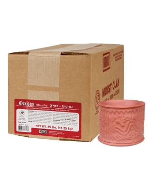 Mexican Pottery&trade; Self-Hardening Clay, 25 lbs.