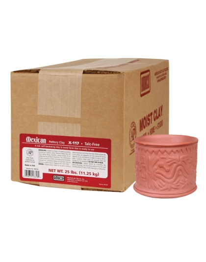 Mexican Pottery&trade; Self-Hardening Clay, 25 lbs.