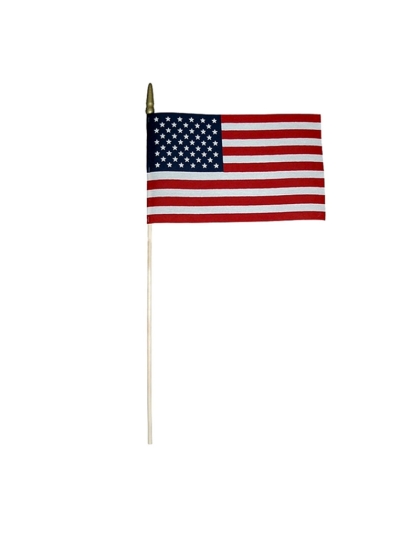 Verona Brand U.S. Miniature Flag, 8" x 12"