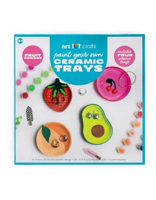 Paint Your Own Ceramic Fruit Trays