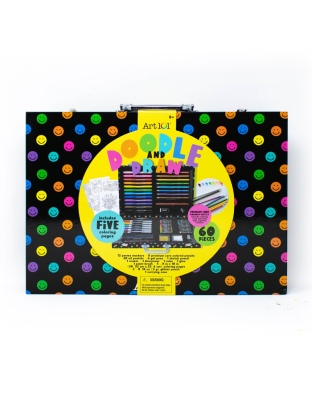 Doodle & Draw 60-Piece Art Set