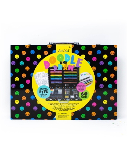 Doodle & Draw 60-Piece Art Set
