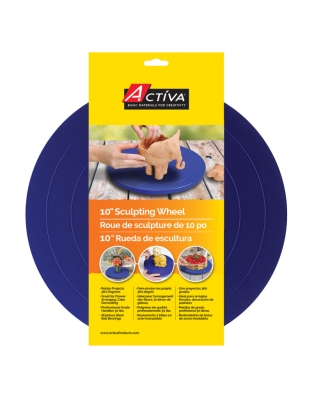 10 in Sculpting & Craft Wheel and Clay Tool Set
