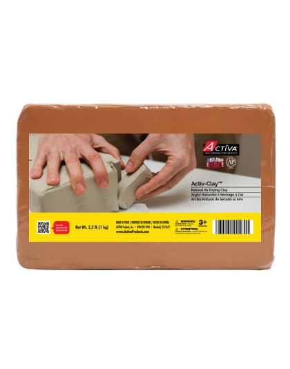 Activ-Clay&trade; Air-Dry Clay, Terracotta, 2.2 lb