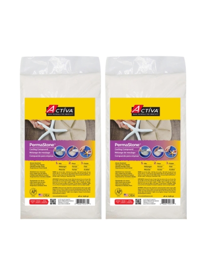 PermaStone&trade; Casting Compound, 48 oz., Pack of 2