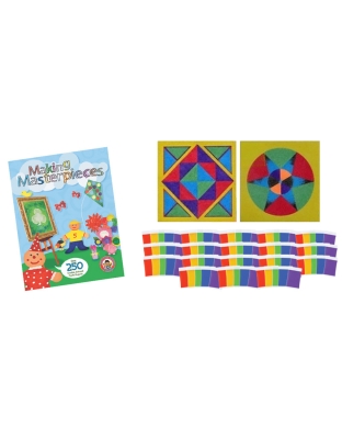 ArtiSands&trade; Art Kit, Geometric Shapes, 5x7 in, 30 Sheets