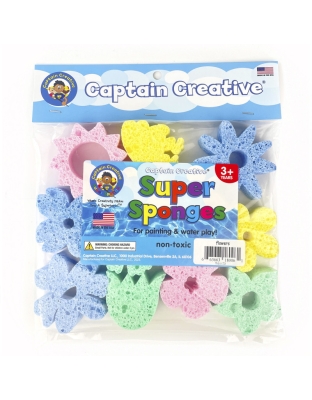 Super Sponges Flowers Pack
