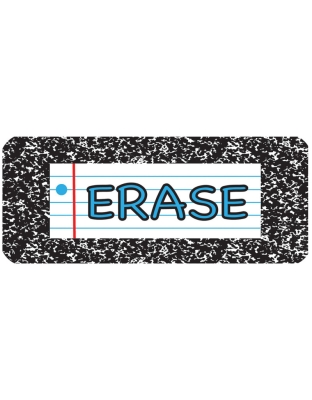 Composition Magnetic Whiteboard Eraser, 2" x 5"