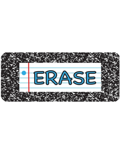 Composition Magnetic Whiteboard Eraser, 2" x 5"