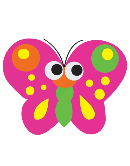 Magnetic Whiteboard Eraser, Butterfly