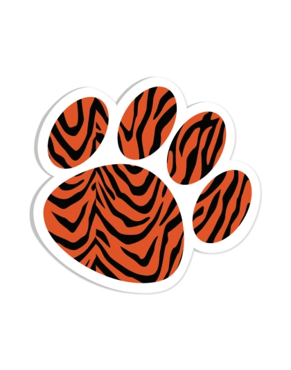 Magnetic Whiteboard Eraser, Tiger Paw