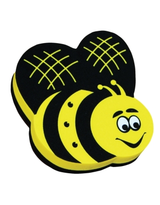 Magnetic Whiteboard Eraser, Bee