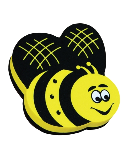 Magnetic Whiteboard Eraser, Bee