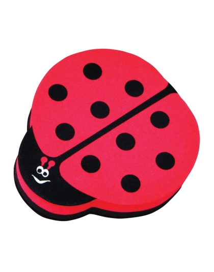 Magnetic Whiteboard Eraser, Ladybug
