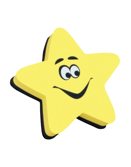 Magnetic Whiteboard Eraser, Star