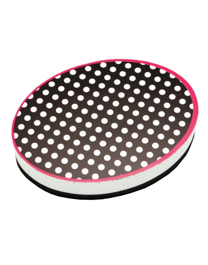 Magnetic Whiteboard Eraser, BW Dots