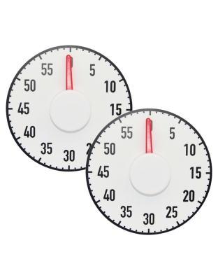 Magnetic Big Timer, 7.5", Pack of 2