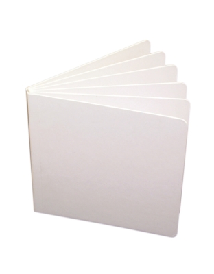 Blank Chunky Board Book, 5" x 5", White