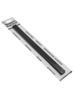 Magnetic Magi-Strips, Black, 12'