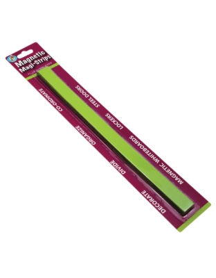 Magnetic Magi-Strips, Lime Green, 12'