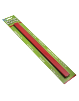 Magnetic Magi-Strips, Red, 12'