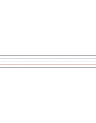 Big Magnetic Sentence Strips, 3" x 24", Pack of 5