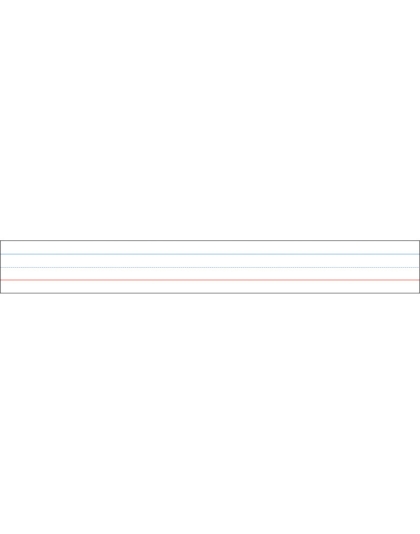 Big Magnetic Sentence Strips, 3" x 24", Pack of 5