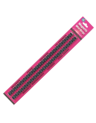 Mini Magnetic Magi-Strips, B/W Dots, 24'