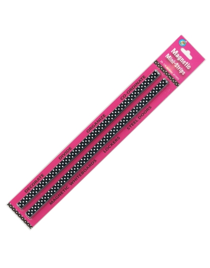 Mini Magnetic Magi-Strips, B/W Dots, 24'