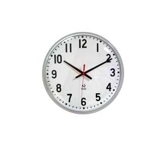 Steel Line Powered Universal Wired Analog Clock
