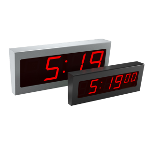 Line Powered WiFi or RF Synchronized Digital Clock