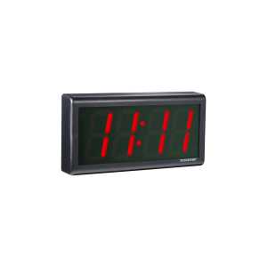 Plastic 4-Digit PoE Digital Clock