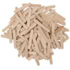 Junior Craft Sticks, Natural Wood, 150 Pieces