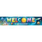 Outer Space Crew Welcome to Our Classroom Banner