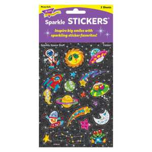 Sparkly Space Stuff Sparkle Stickers&reg;, 36 Count